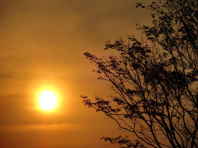 Couchers de soleil en Inde