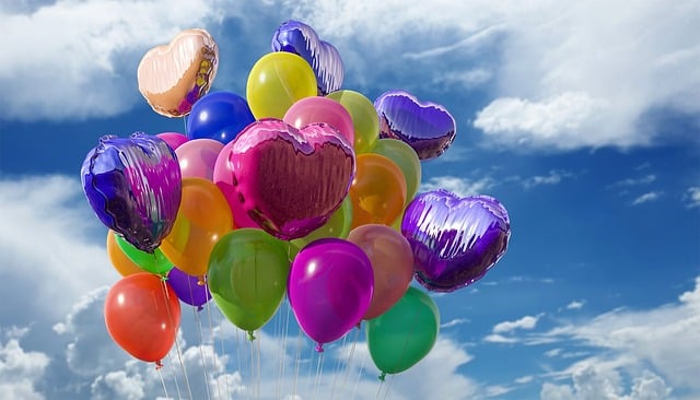 Les ballons Le cadeau qui vole et qui fait plaisir