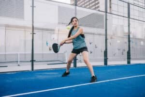 Installation terrain de pickleball