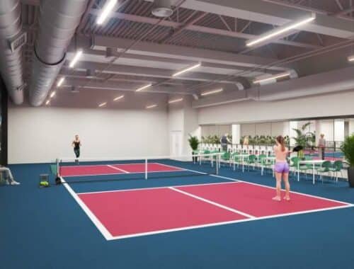 Construction court de pickleball