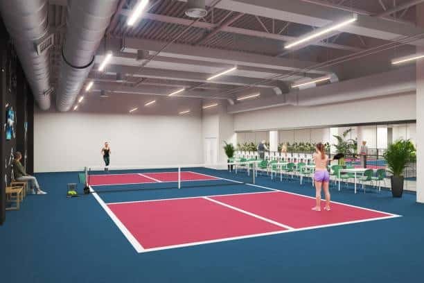 Construction court de pickleball