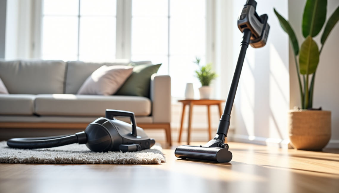 Aspirateur traîneau ou balai : lequel est le plus pratique
