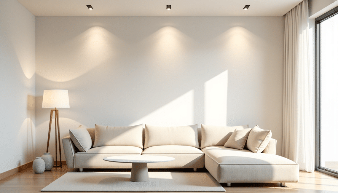 Quelle lumière choisir pour agrandir visuellement une pièce