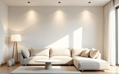 Quelle lumière choisir pour agrandir visuellement une pièce