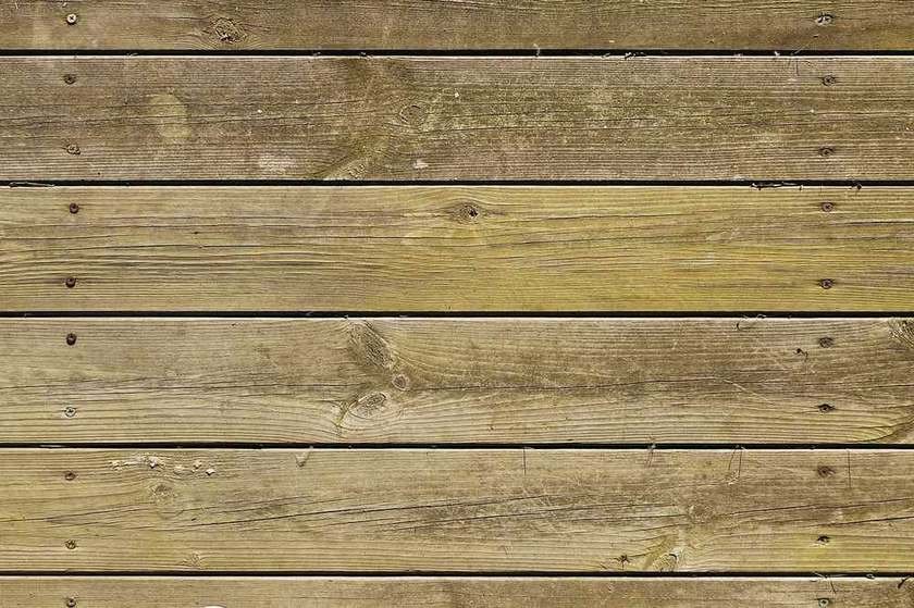 Planches de bois usées disposées horizontalement, clouées, texture naturelle Planches de bois usées disposées horizontalement, clouées, texture naturelle